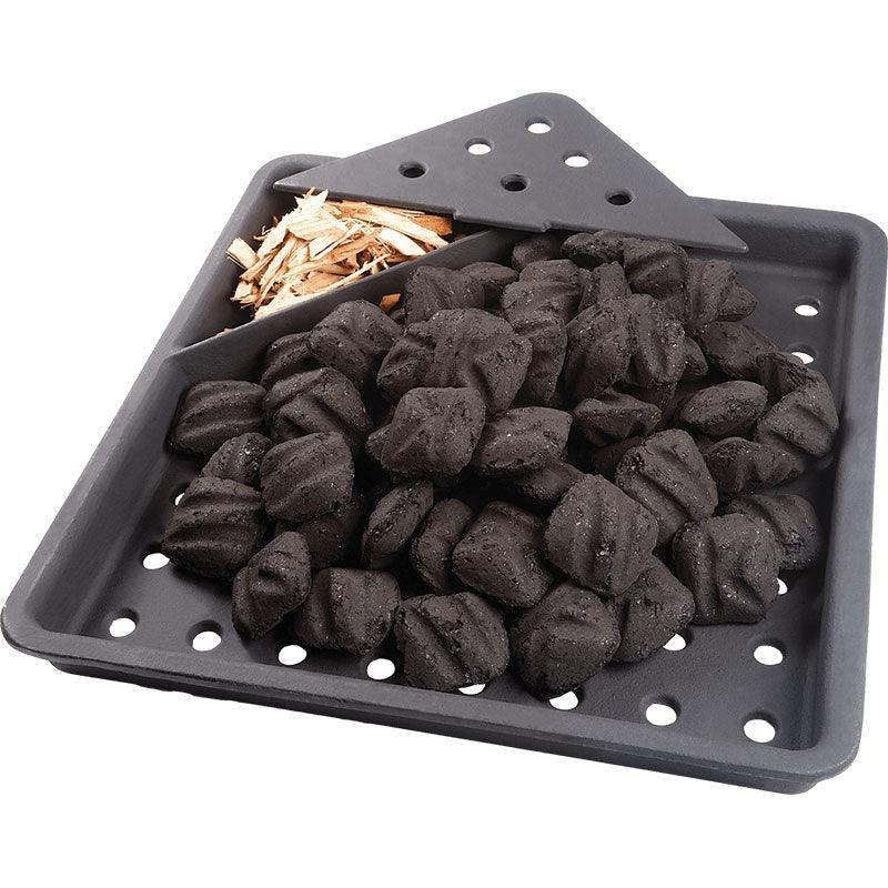 Napoleon Cast Iron Charcoal and Smoker Tray Napoleon Indigo Pool Patio BBQ