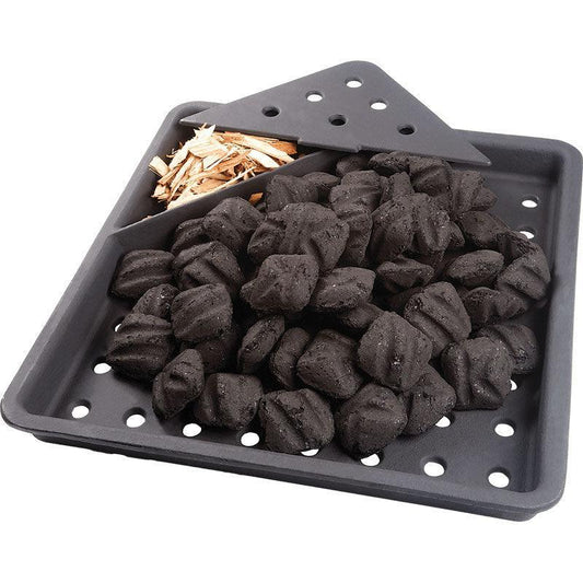 Napoleon Cast Iron Charcoal and Smoker Tray Napoleon Indigo Pool Patio BBQ