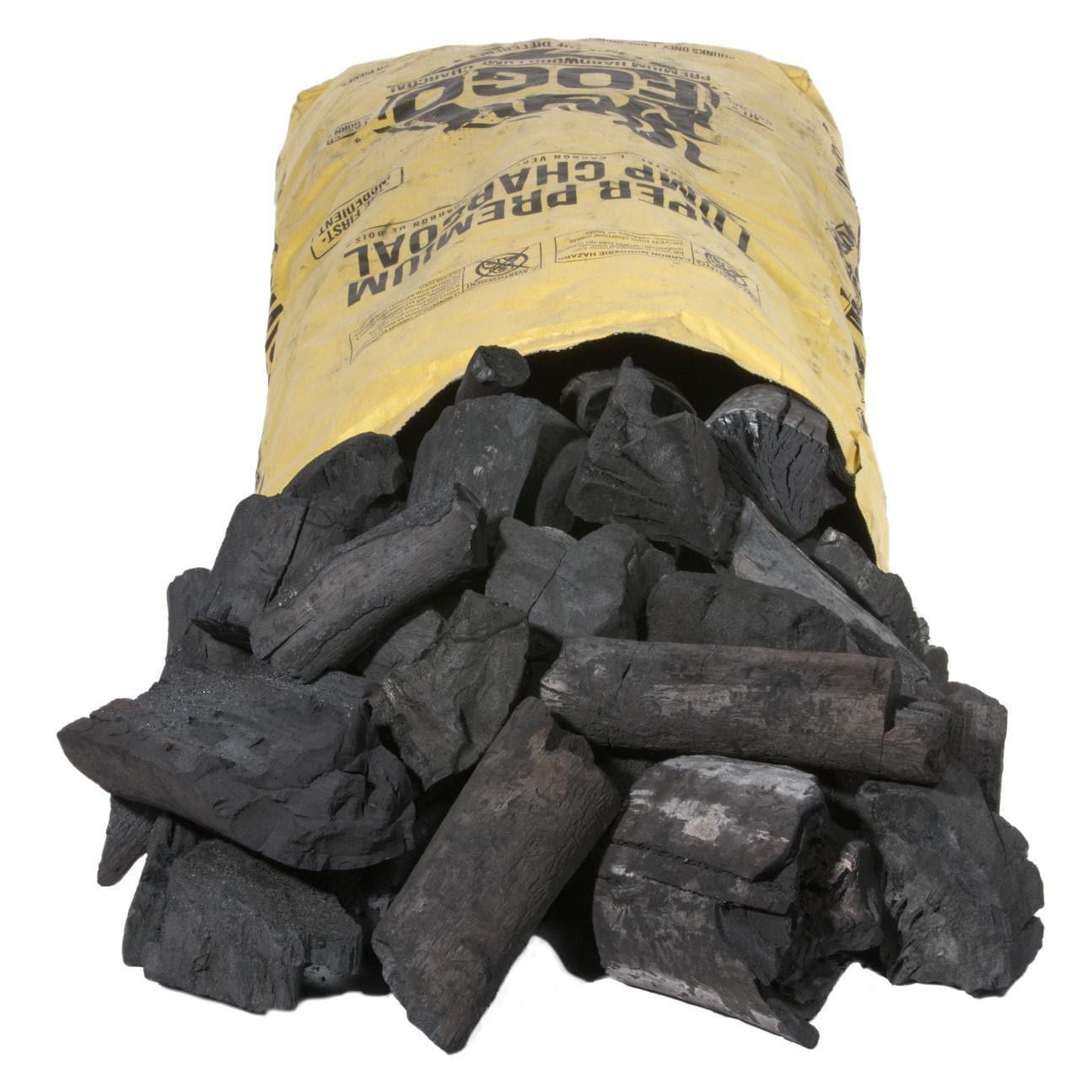 FOGO Super Premium Natural Hardwood Lump Charcoal FOGO Indigo Pool Patio BBQ