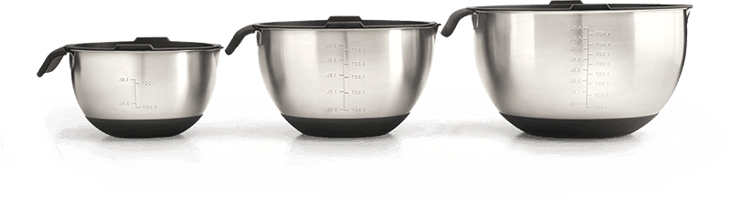 Napoleon 3 Piece Marinating Bowl Set Napoleon Indigo Pool Patio BBQ