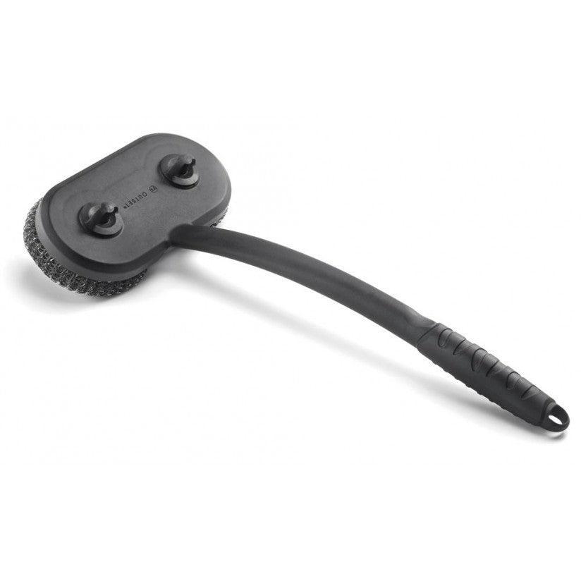 Outset Mesh Scrubber Grill Brush Outset Indigo Pool Patio BBQ