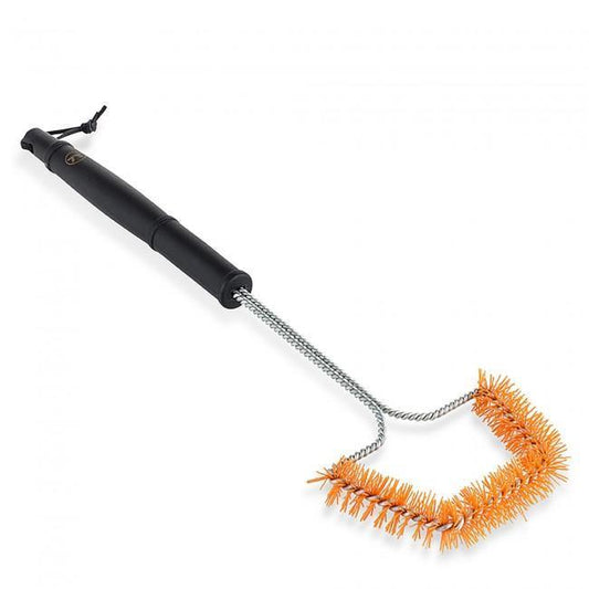 Outset BBQ Nylon Smart Start Trapezoid Grill Brush Outset Indigo Pool Patio BBQ