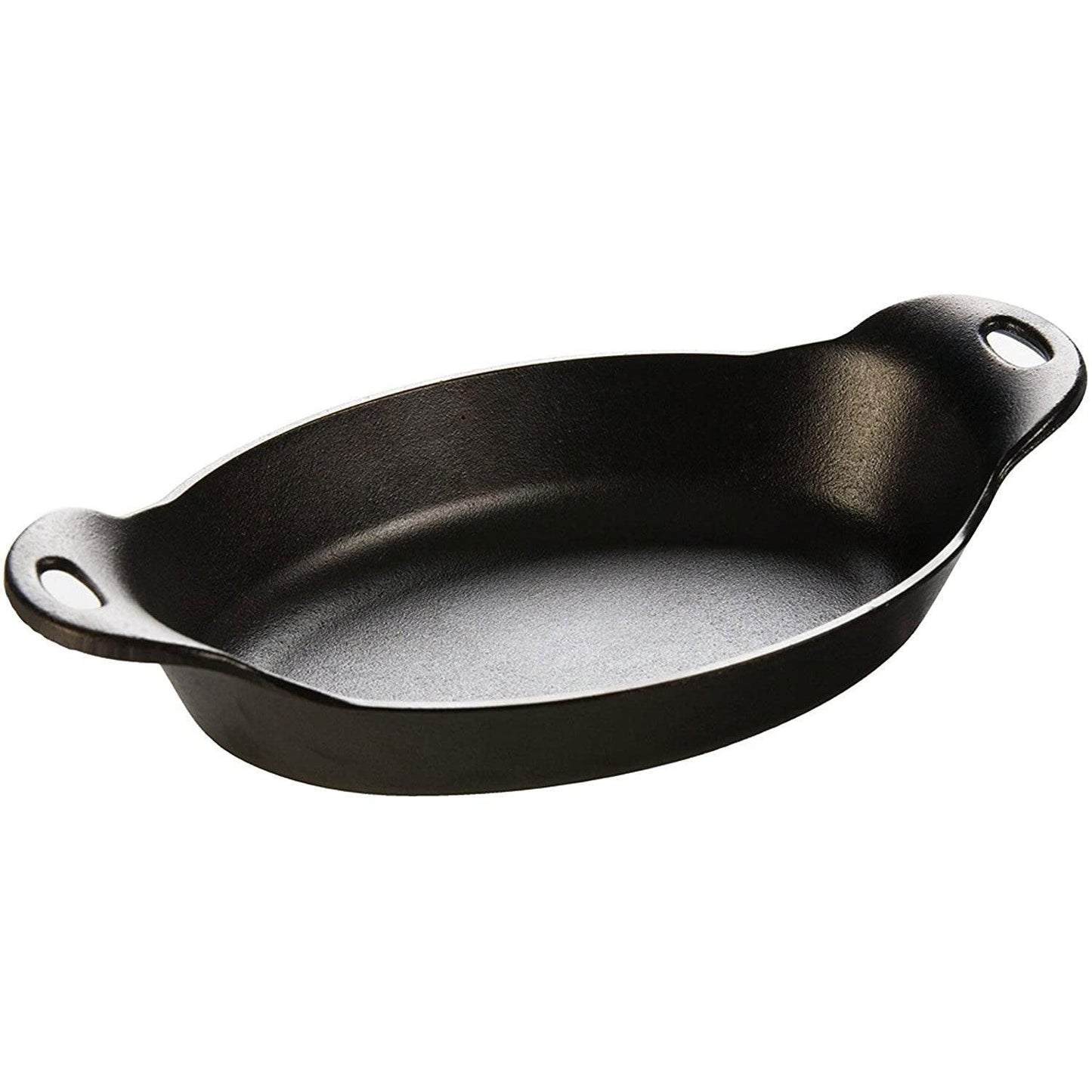 Lodge 36 Ounce Oval Cast Iron Server Lodge Indigo Pool Patio BBQ