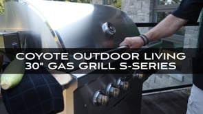 Coyote 30″ S-Series Freestanding Grill - Indigo Pool Patio BBQ