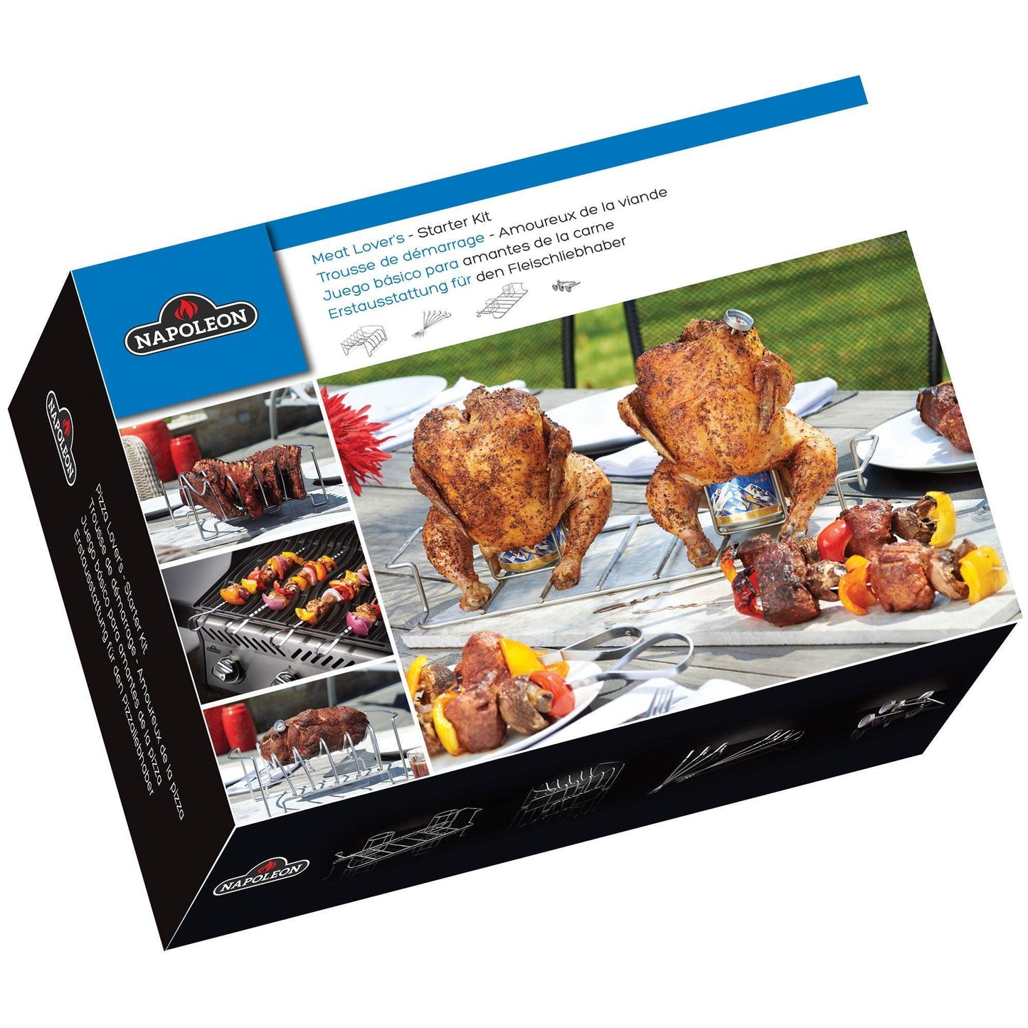 Napoleon Meat Lover's Starter Kit Napoleon Indigo Pool Patio BBQ