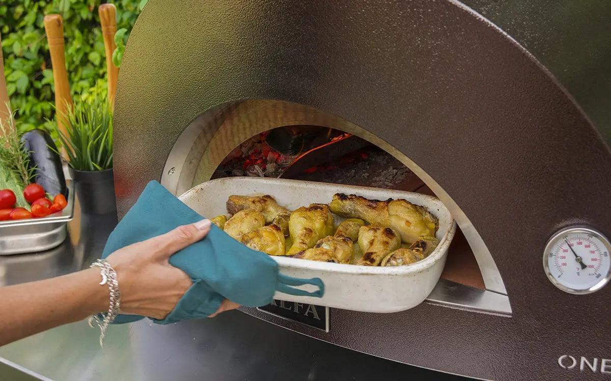 Alfa ONE Pizza Oven Alfa Indigo Pool Patio BBQ