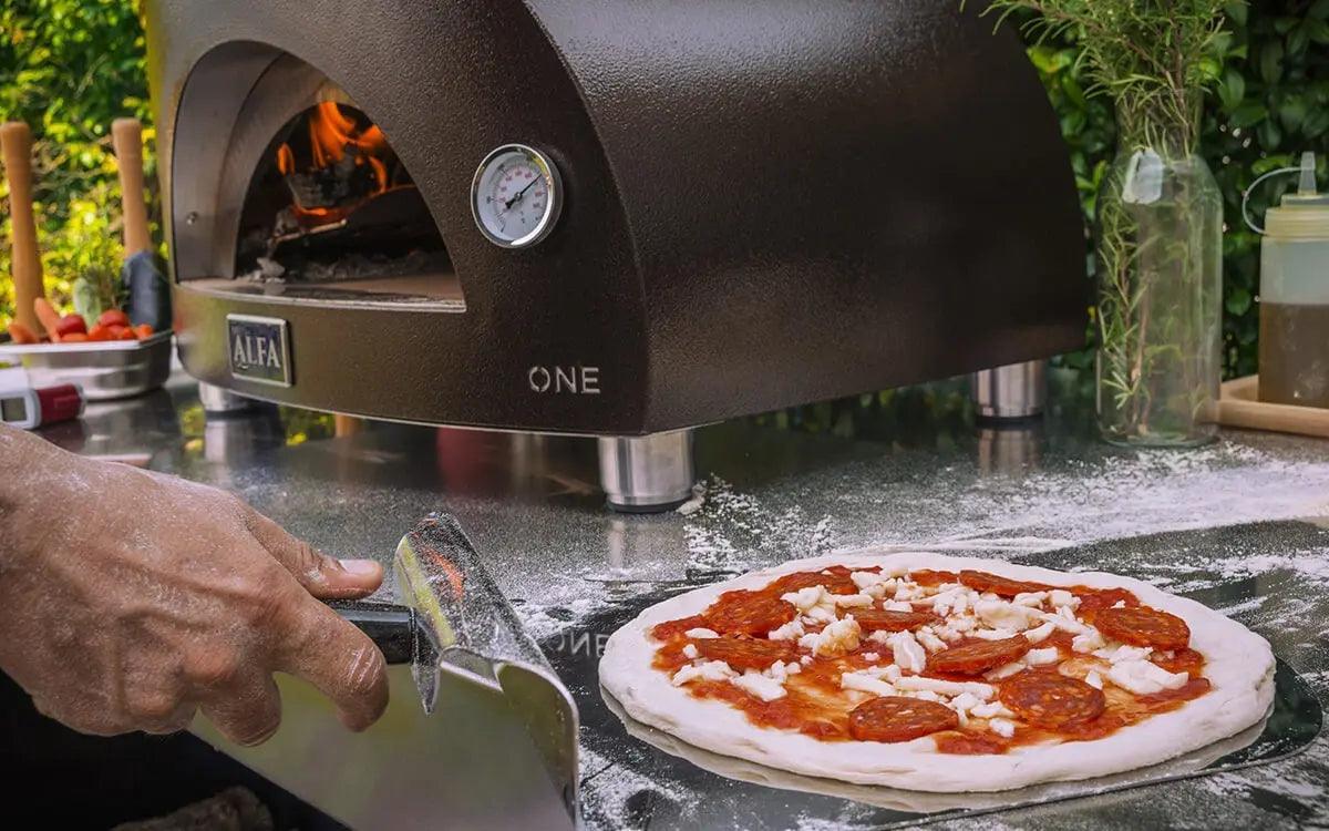 Alfa ONE Pizza Oven Alfa Indigo Pool Patio BBQ