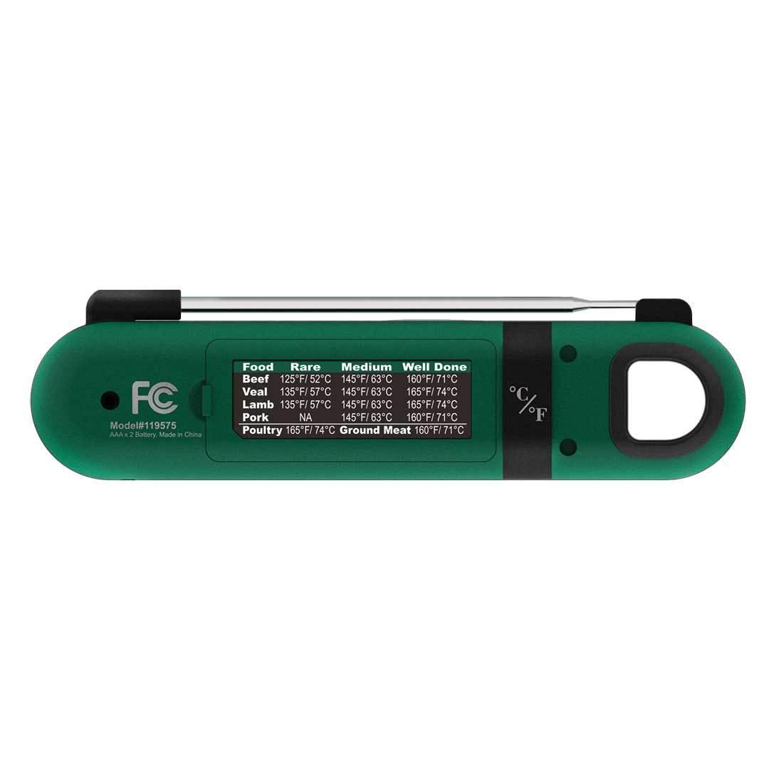 Big Green Egg Instant Read Thermometer with Case Big Green Egg Indigo Pool Patio BBQ