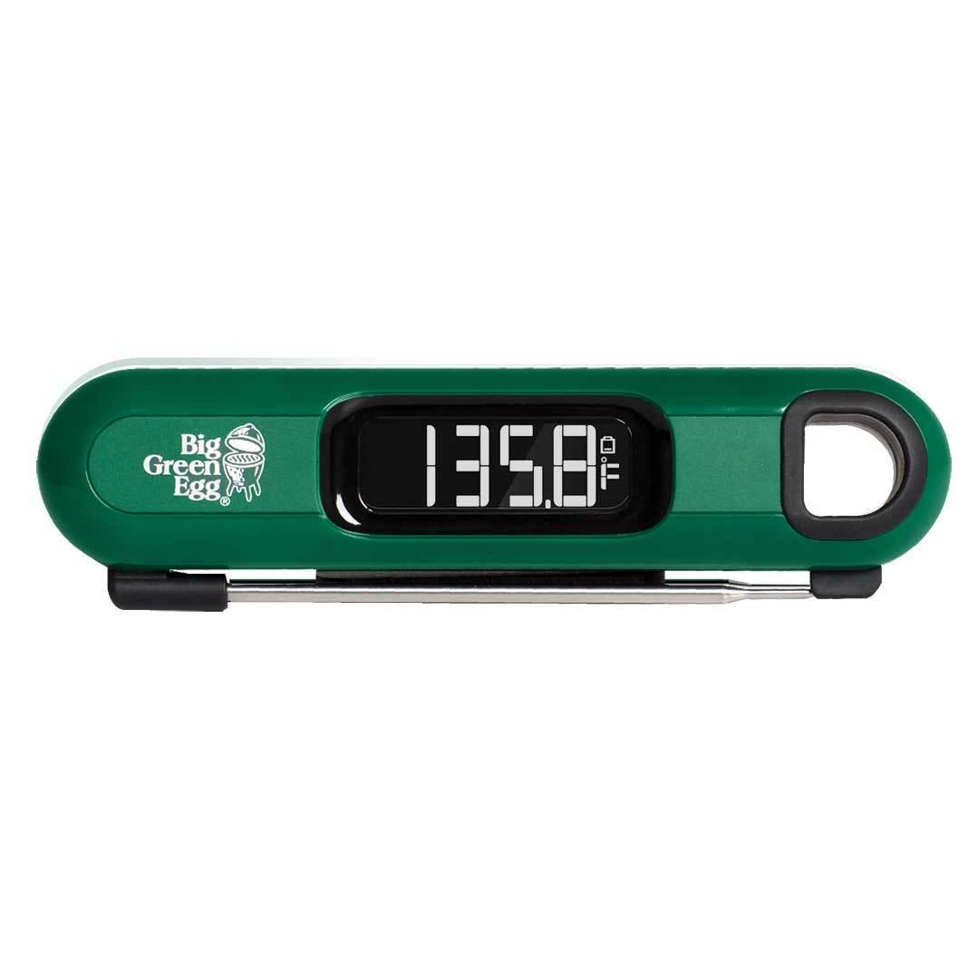 Big Green Egg Instant Read Thermometer with Case Big Green Egg Indigo Pool Patio BBQ