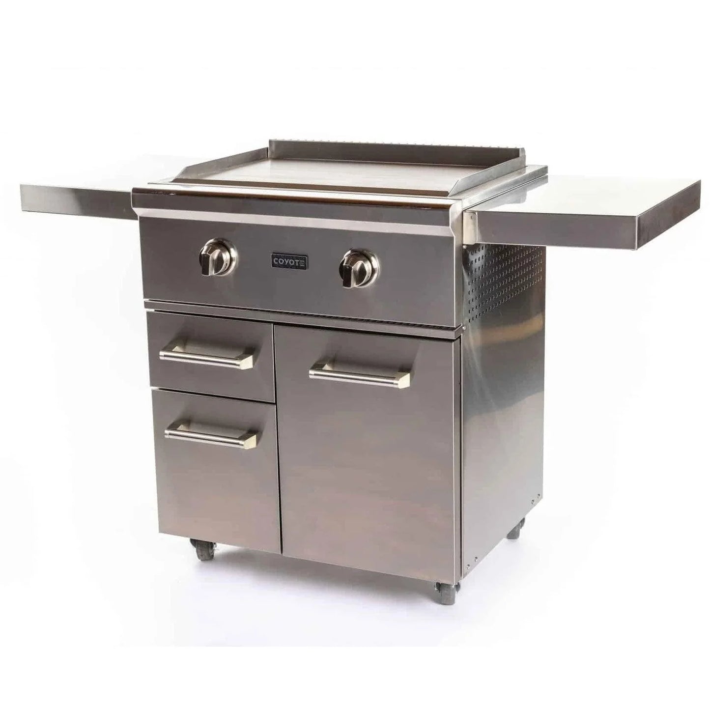 Coyote 30" Flat Top Grill Coyote Indigo Pool Patio BBQ