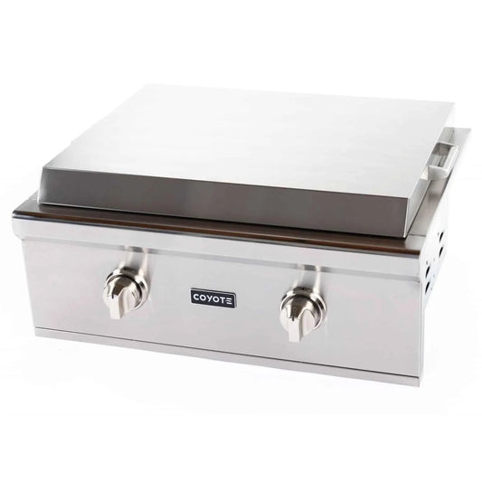 Coyote 30" Flat Top Grill Coyote Indigo Pool Patio BBQ