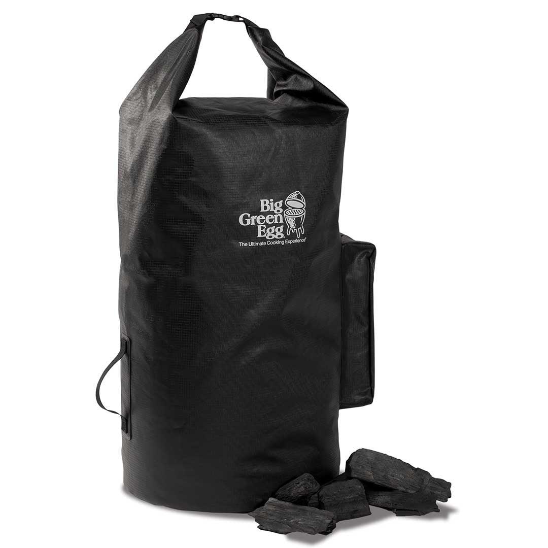 Big Green Egg Charcoal Storage Bag Big Green Egg Indigo Pool Patio BBQ