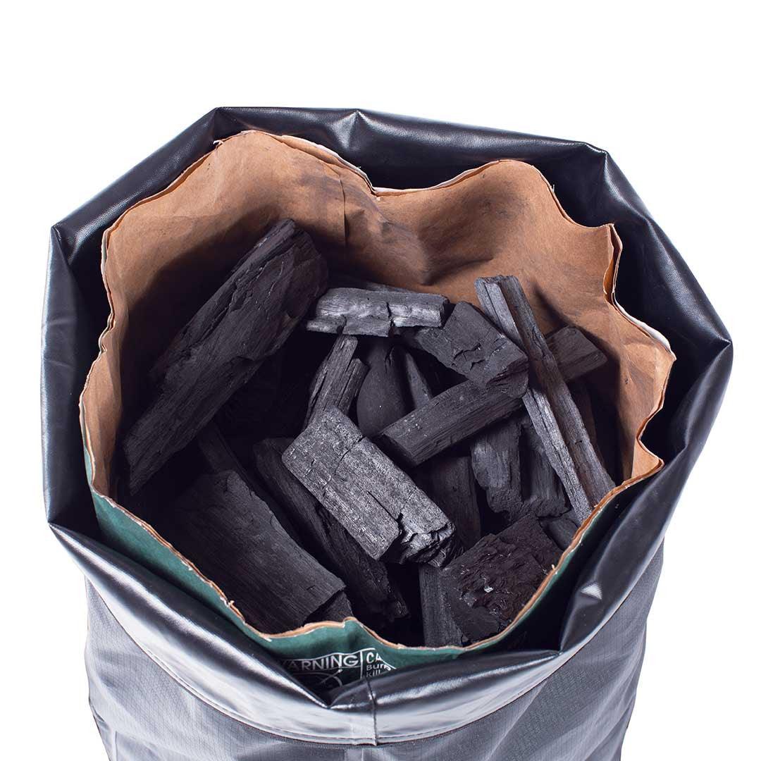 Big Green Egg Charcoal Storage Bag Big Green Egg Indigo Pool Patio BBQ