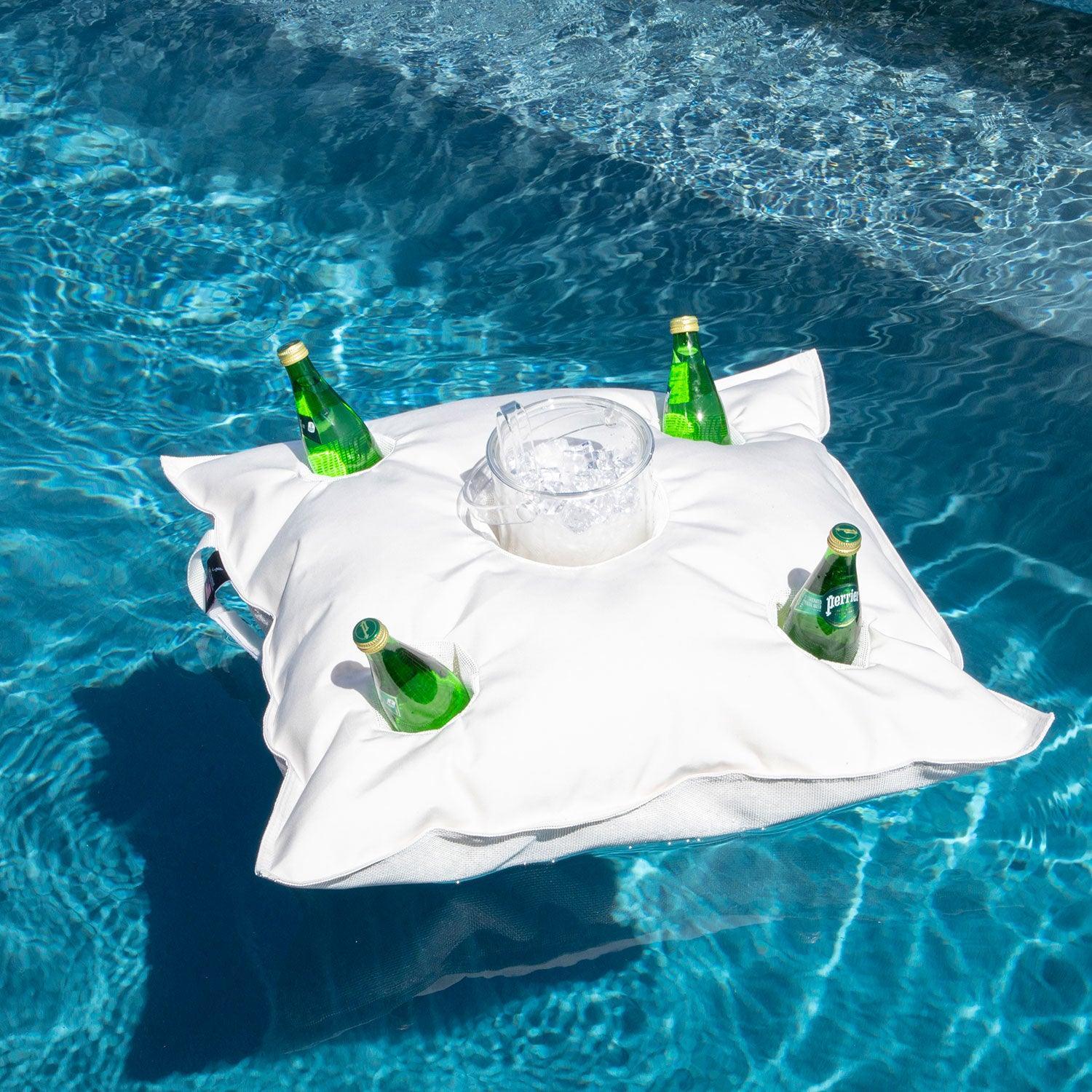 Floating Luxuries Kai Cocktail Caddy Floating Luxuries Indigo Pool Patio BBQ