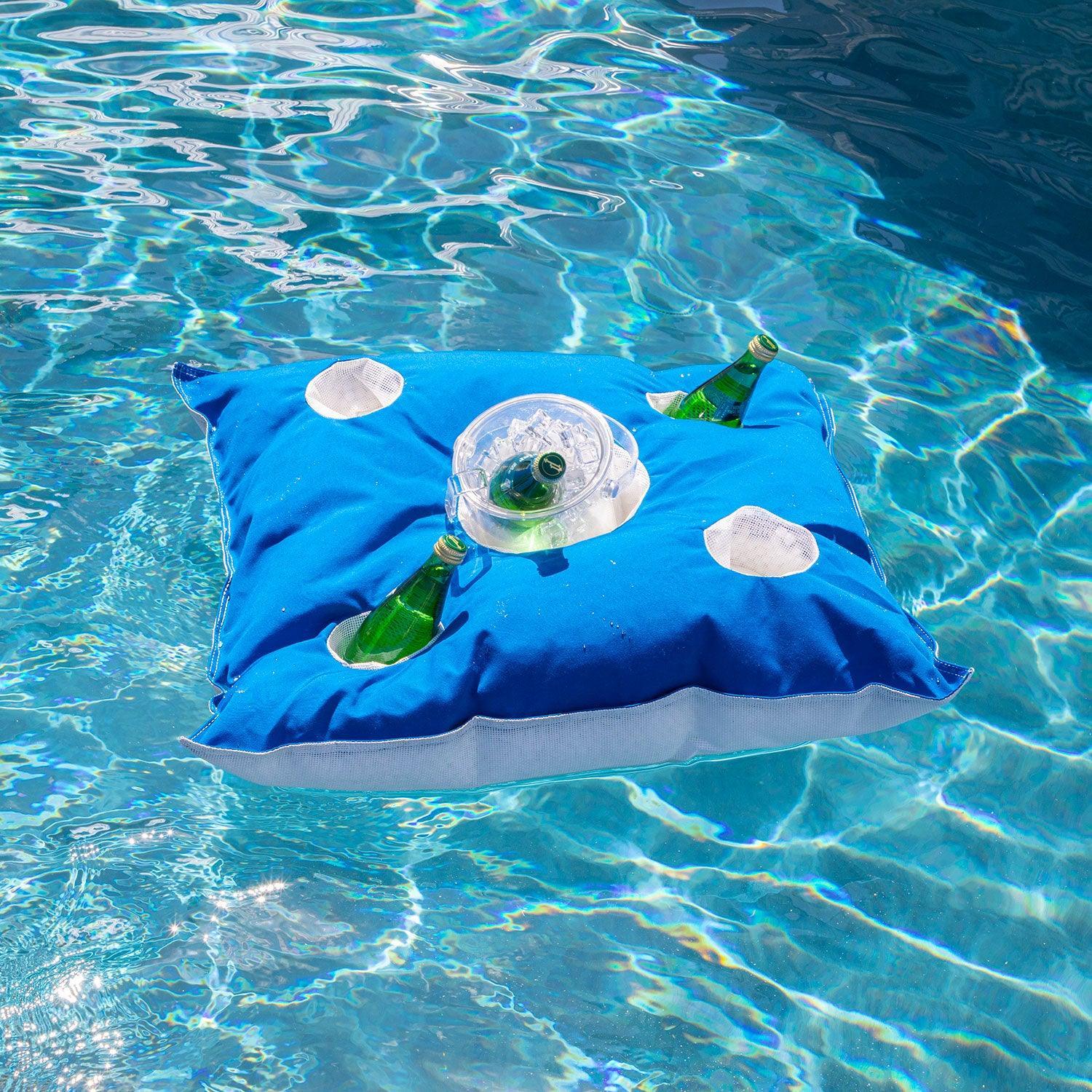 Floating Luxuries Kai Cocktail Caddy Floating Luxuries Indigo Pool Patio BBQ