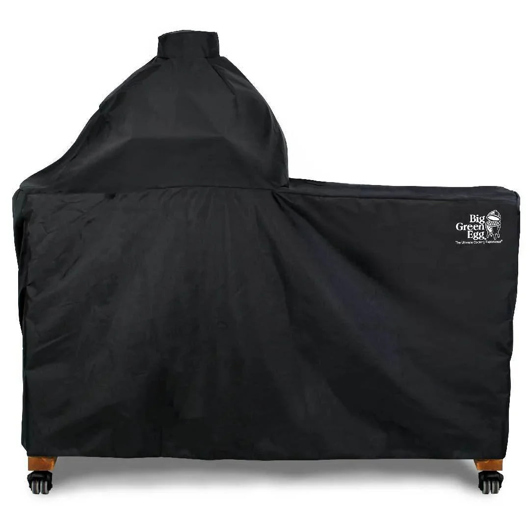 Big Green Egg Acacia Table Cover Big Green Egg Indigo Pool Patio BBQ
