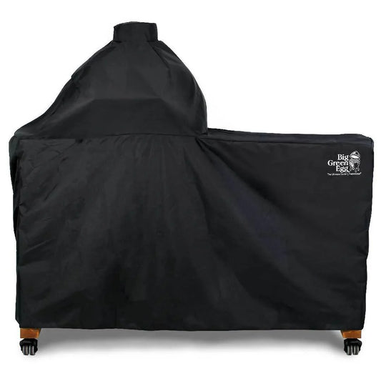 Big Green Egg Acacia Table Cover Big Green Egg Indigo Pool Patio BBQ