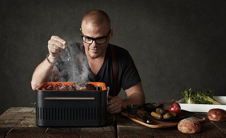 Everdure Cube Grill Everdure Indigo Pool Patio BBQ
