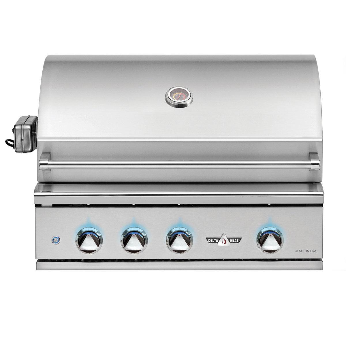 Delta Heat 32" Gas Grill Delta Heat Indigo Pool Patio BBQ