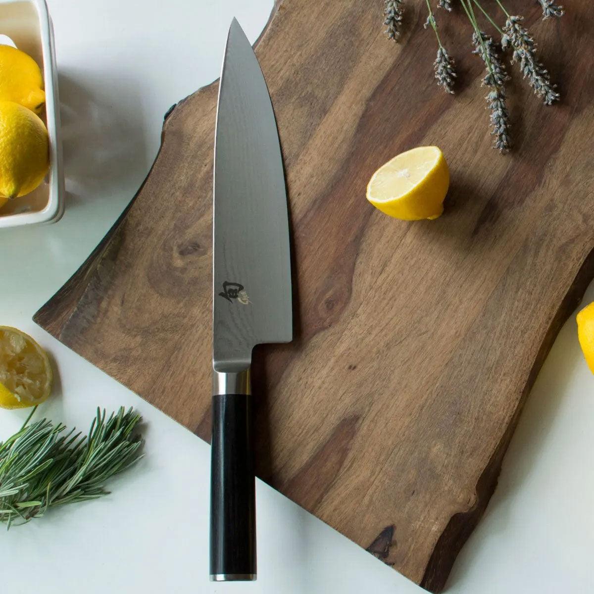 Shun Classic 8" Chef Knife Shun Indigo Pool Patio BBQ