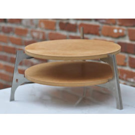 Double Pizza Rack for Pizza-Porta Big Green Egg Indigo Pool Patio BBQ