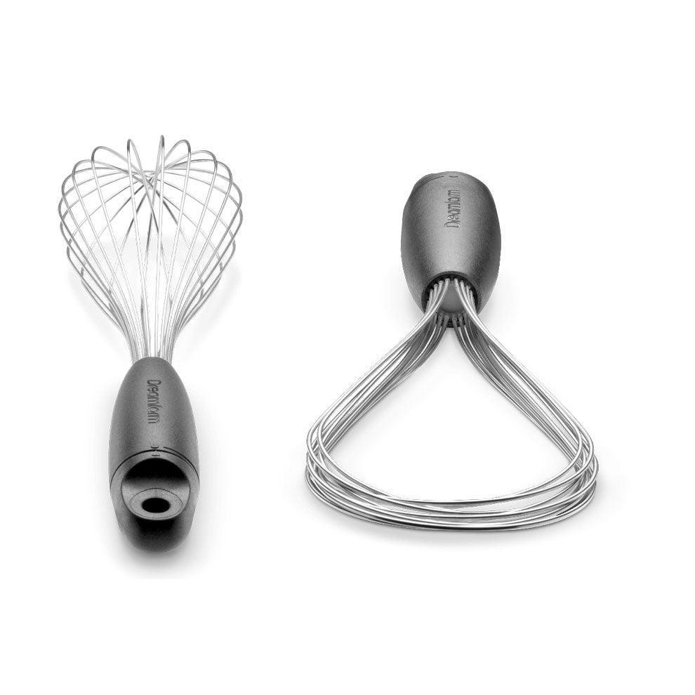 Flisk - Fold Flat Balloon Whisk Dreamfarm Indigo Pool Patio BBQ
