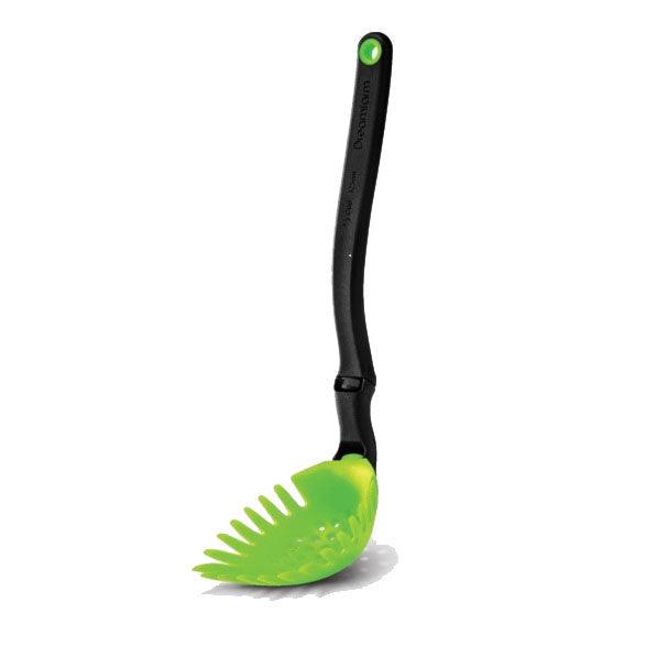 Holey Spadle - Slotted Spoon into a Straining Ladle Dreamfarm Indigo Pool Patio BBQ
