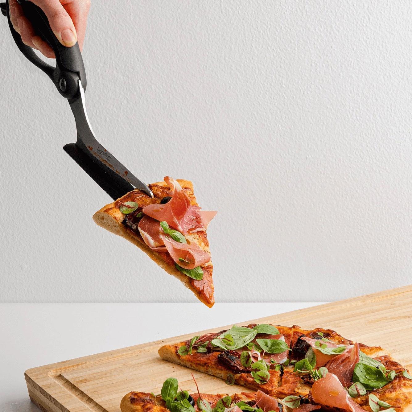 Scizza - Pizza Cutter Scissors Dreamfarm Indigo Pool Patio BBQ