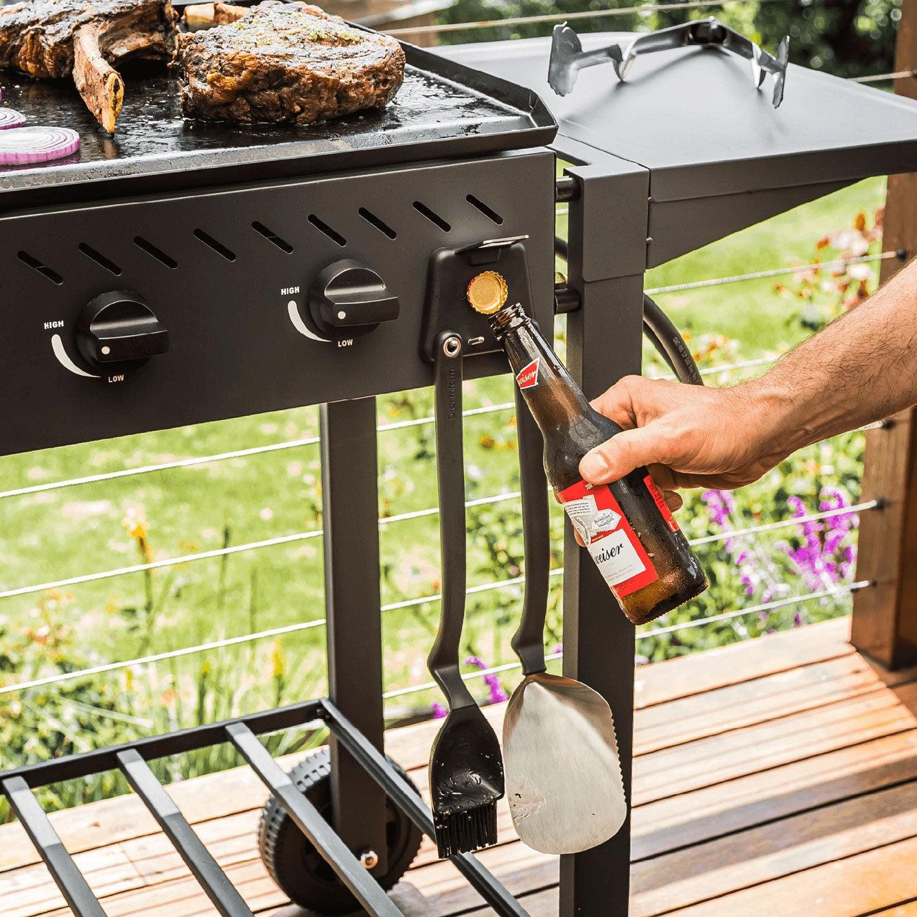 Set of BBQ Grill Tools Dreamfarm Indigo Pool Patio BBQ