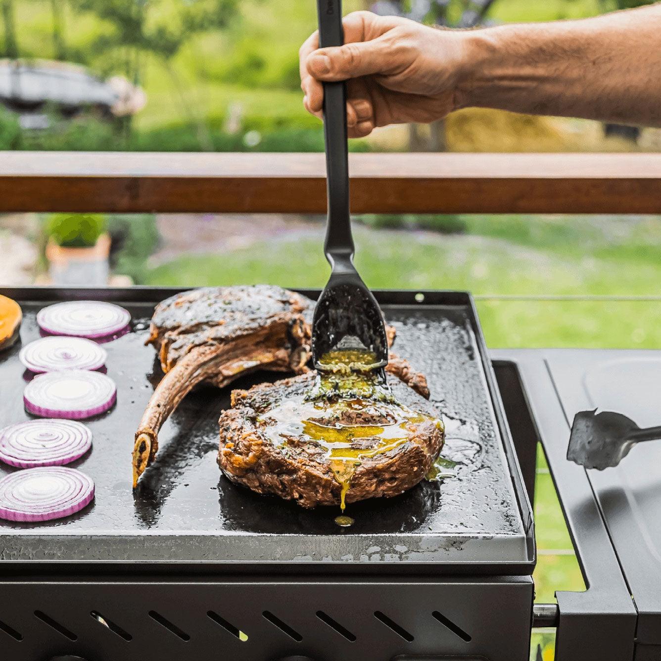 Set of BBQ Grill Tools Dreamfarm Indigo Pool Patio BBQ