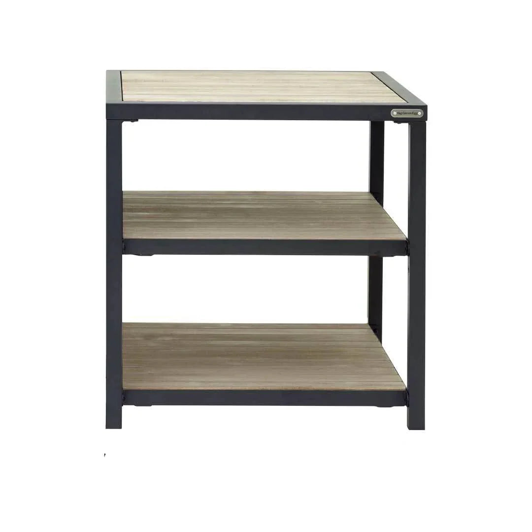 Distressed Acacia Wood Insert for Big Green Egg Modular Nest System - Indigo Pool Patio BBQ