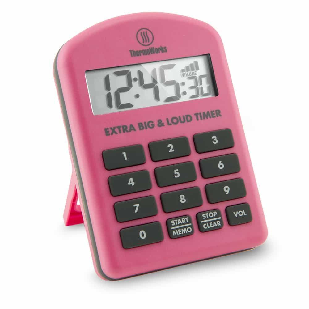 ThermoWorks Extra Big & Loud Timer ThermoWorks Indigo Pool Patio BBQ