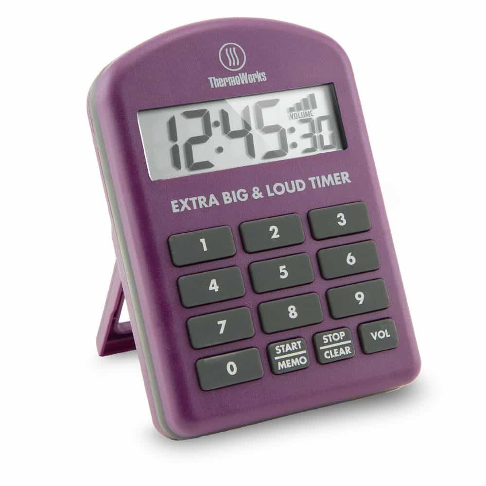 ThermoWorks Extra Big & Loud Timer ThermoWorks Indigo Pool Patio BBQ