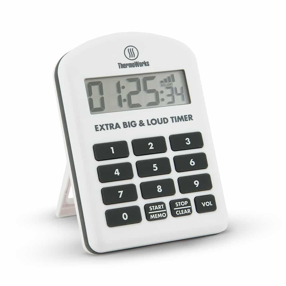 ThermoWorks Extra Big & Loud Timer ThermoWorks Indigo Pool Patio BBQ
