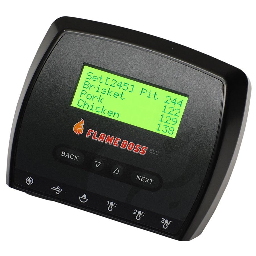 Flame Boss 500-WiFi Smoker Universal Controller Kit Flame Boss Indigo Pool Patio BBQ