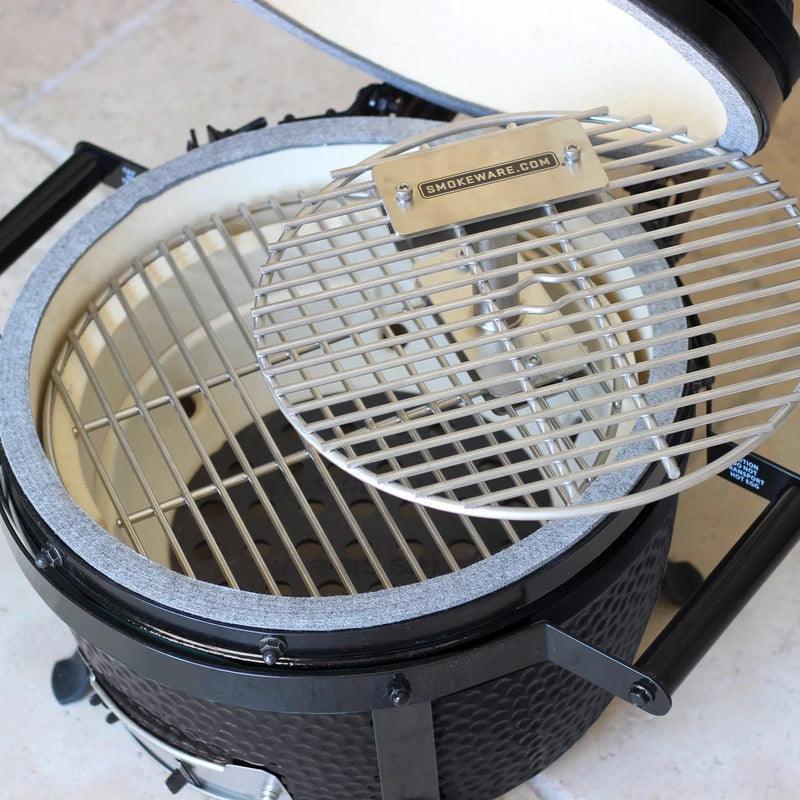 Grate Stacker Combo for Large Big Green Egg Smokeware Indigo Pool Patio BBQ