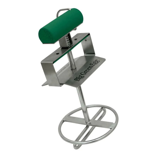 Big Green Egg Stainless Steel Grid Lifter Big Green Egg Indigo Pool Patio BBQ