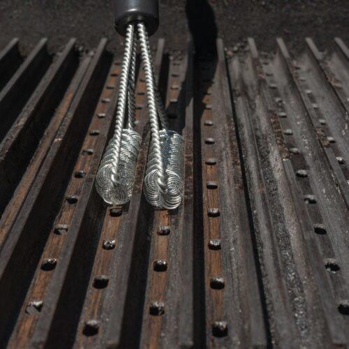 Stainless Steel GrillGrate Valley Brush Grill Grates Indigo Pool Patio BBQ