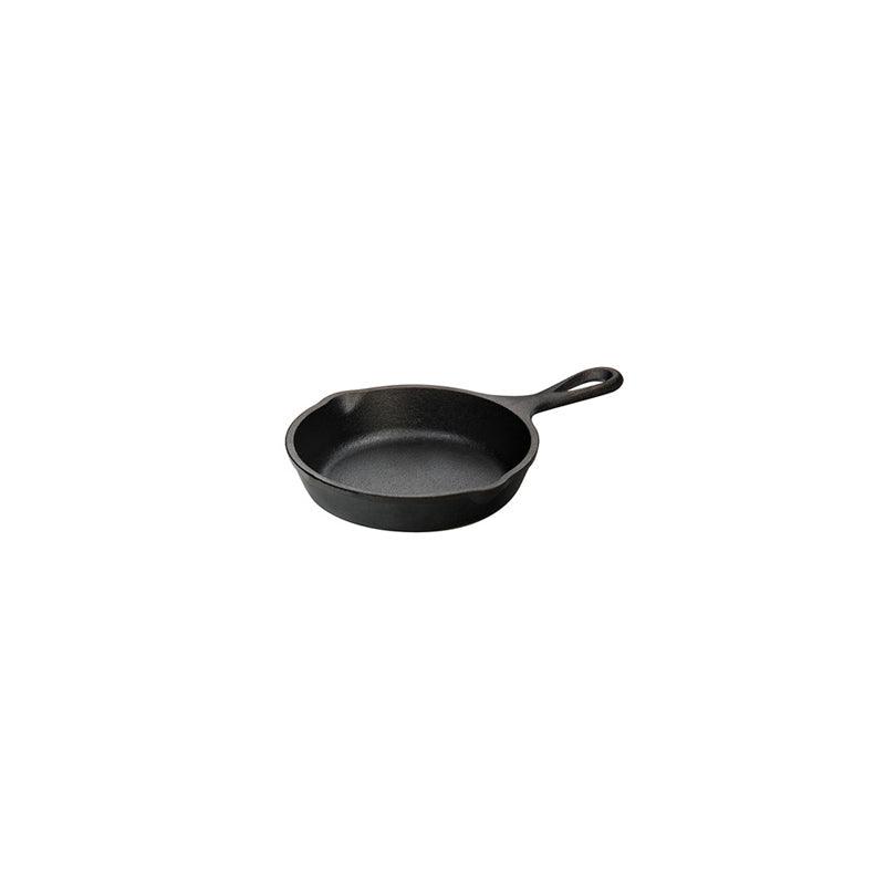 Lodge Heat-Treated 5 Inch Cast Iron Skillet Lodge Indigo Pool Patio BBQ