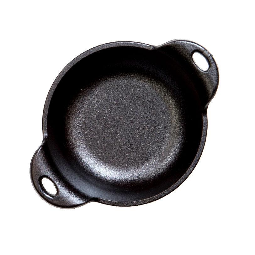 Lodge Heat-Treated 12 Ounce Cast Iron Mini Serving Bowl Lodge Indigo Pool Patio BBQ