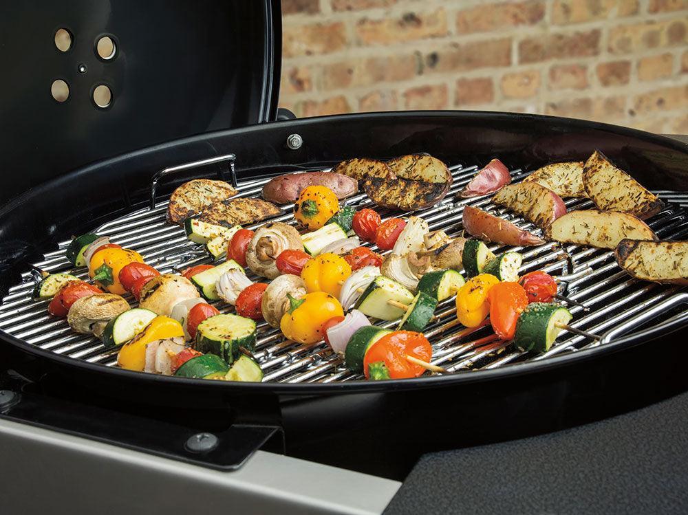 Weber Performer Deluxe 22" Weber Indigo Pool Patio BBQ
