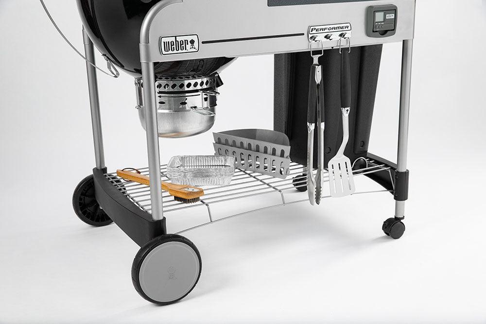 Weber Performer Deluxe 22" Weber Indigo Pool Patio BBQ