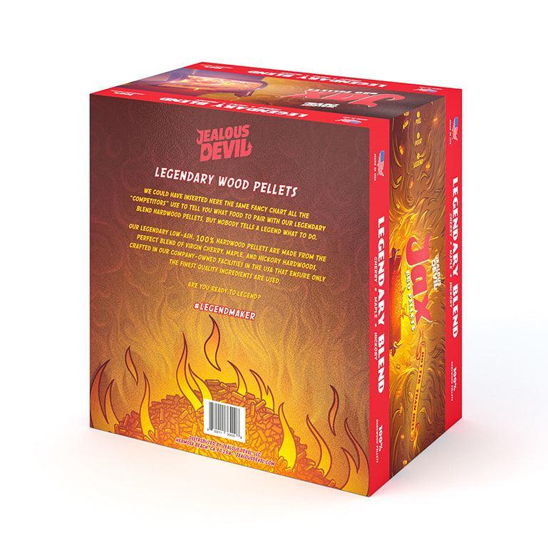 Jealous Devil Jax Hardwood BBQ Pellets Jealous Devil Indigo Pool Patio BBQ