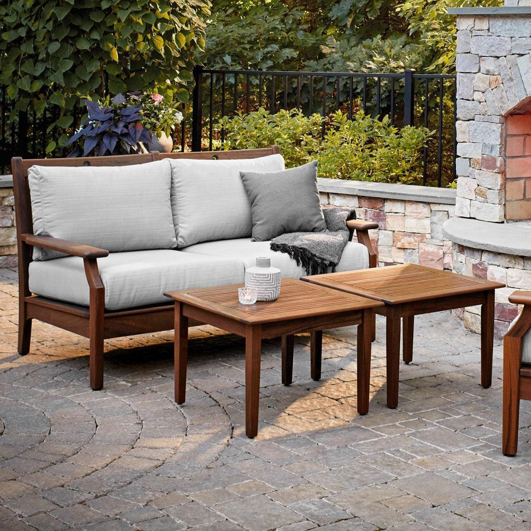 Jensen Outdoor Opal End Table Jensen Outdoor Indigo Pool Patio BBQ