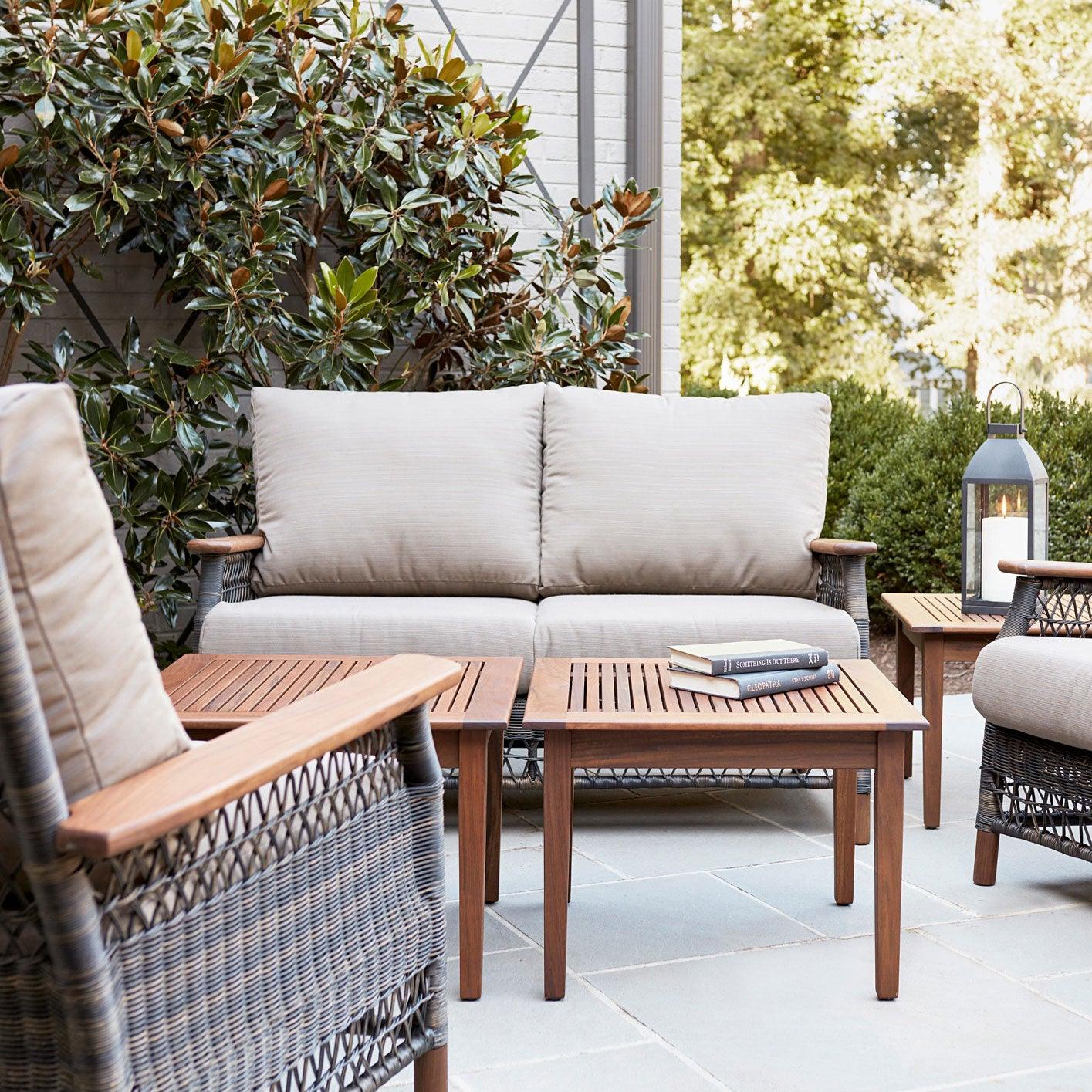 Jensen Outdoor Opal End Table Jensen Outdoor Indigo Pool Patio BBQ