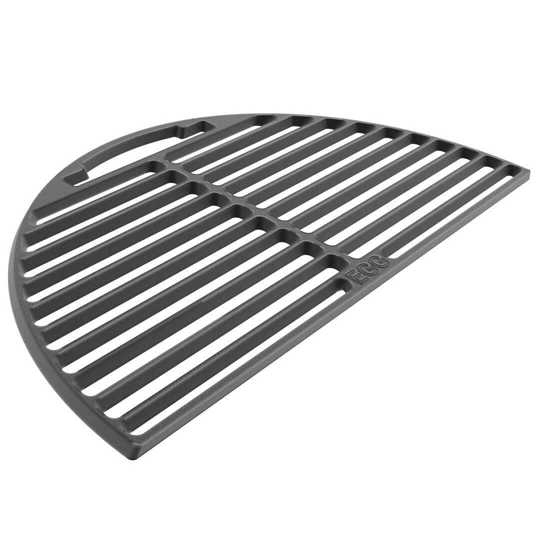 Half Moon Cast Iron Cooking Grids for Big Green Eggs Big Green Egg Indigo Pool Patio BBQ