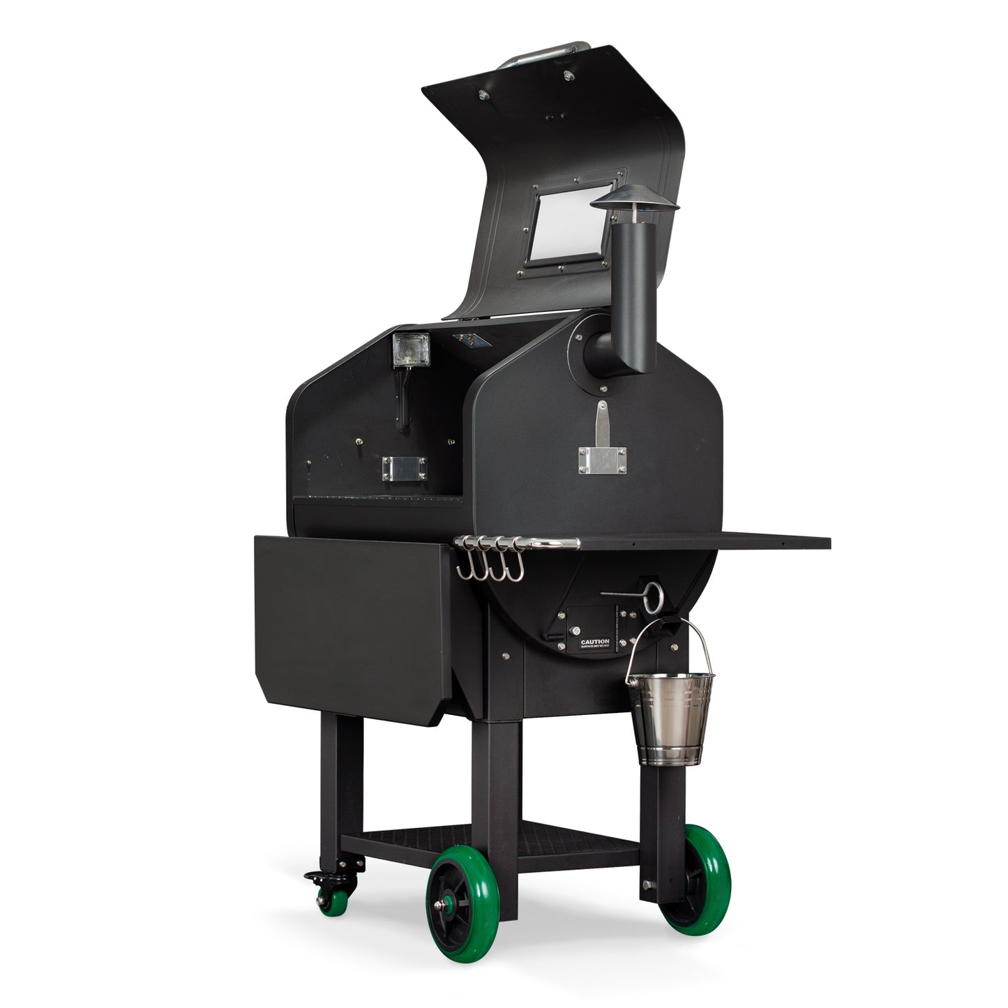 GMG Ledge Prime Plus WiFi Green Mountain Grills Indigo Pool Patio BBQ