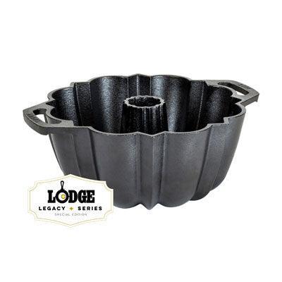 Lodge Fluted Cake Pan Lodge Indigo Pool Patio BBQ