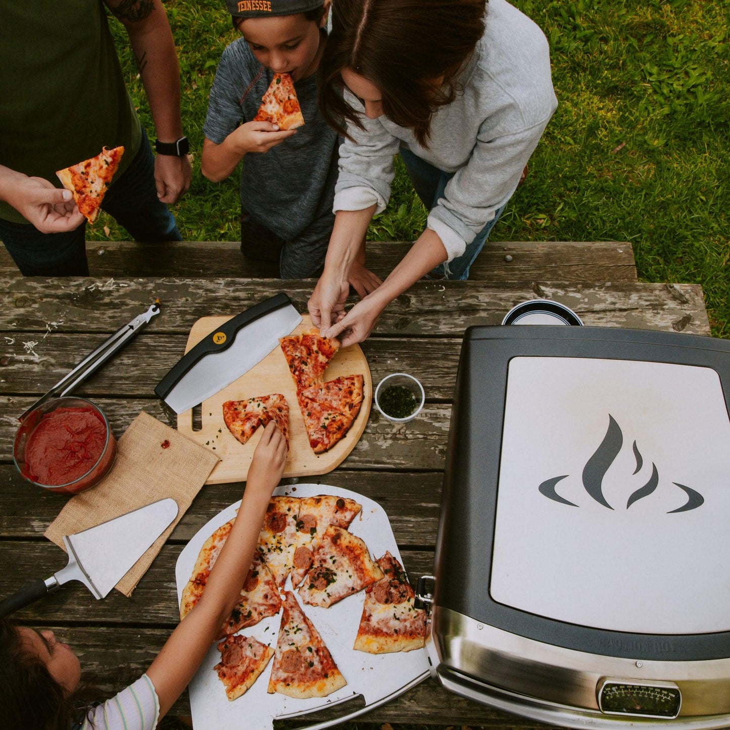 Halo Cook & Serve Pizza Kit Halo Indigo Pool Patio BBQ