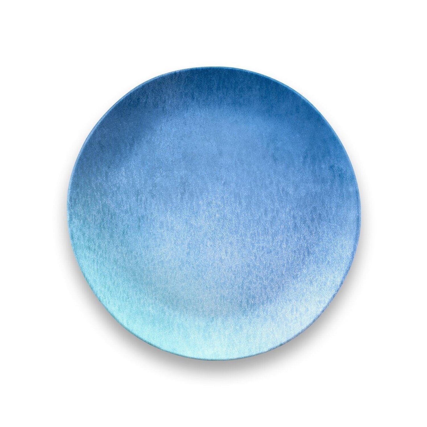 Oceanic Ombre 8.5" Salad Plate TarHong Indigo Pool Patio BBQ